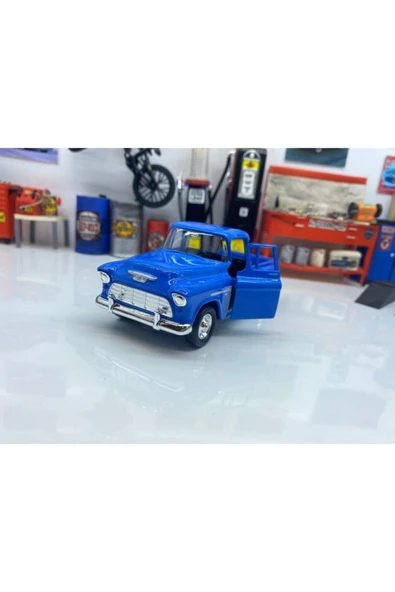 1:36 Ölçek 1955 Chevrolet Pıckup Model Araba - Resim 3