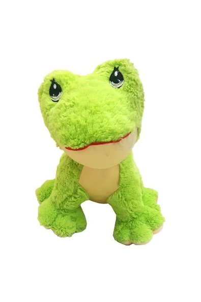 Peluş Kurbağa Oturan Peluş Kurbağa Oyuncak 45 Cm ürün görseli 1