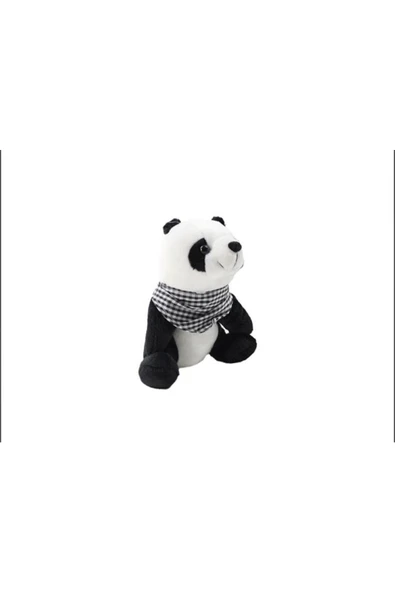 Panda Peluş Uyku Arkadaşım 25 Cm Organic Kumaş - Resim 3