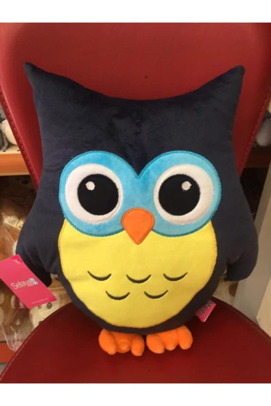 Peluş Baykuş Yastık 30 Cm ürün görseli 1