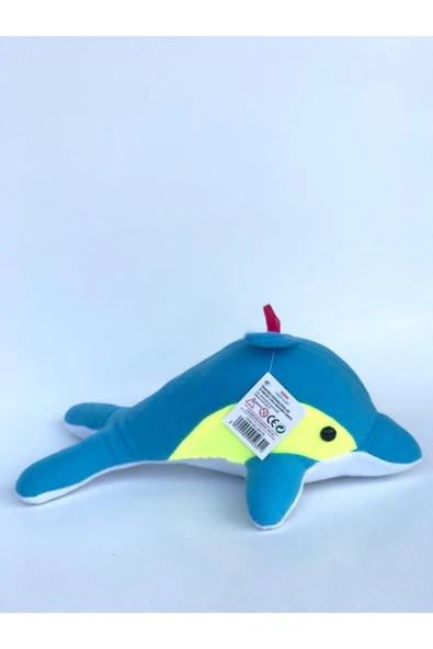 30 Cm Peluş Yunus Balığı - Kapı Süsü - Araba Aksesuar ürün görseli 1