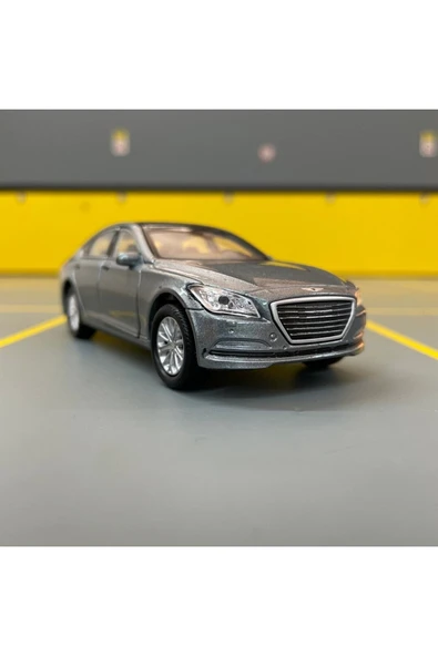 Hyundai Genesis G80 1/36 Ölçek Diecast Metal Model Araba Çek Bırak Araba Oyuncak Araba ürün görseli 1