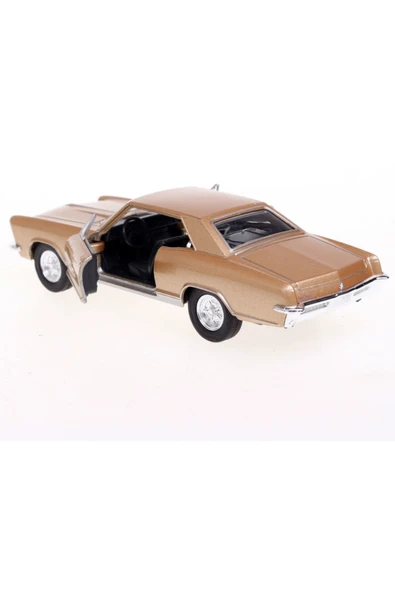 1:36 1965 Buick Riviera Ölçek -Altın - Resim 3