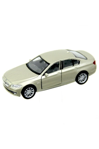 Welly 1:38 Bmw 535i Çek Bırak Araba Krem ürün görseli 1