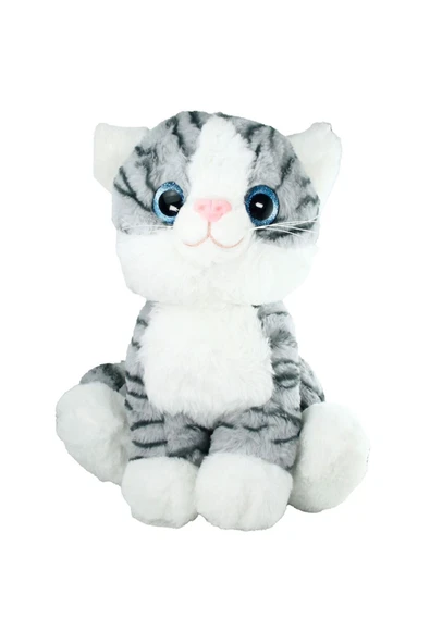 VARDEM PELÜŞ OYUNCAK OTURAN TATLI KEDİ 30 CM ürün görseli 1