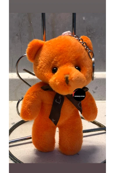 Sevimli Ayıcık Peluş Oyuncak Anahtarlık Uyku Arkadaşı Hediyelik 12 CM ürün görseli 1