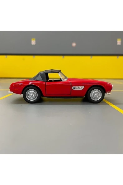 Bmw 507 1956 1/36 Ölçek Diecast Metal Model Araba Çek Bırak Araba Oyuncak Araba - Resim 3