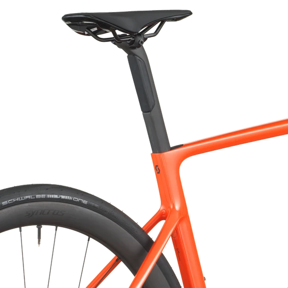 Scott Addict RC 30 Karbon Yol Bisikleti Flame Orange 2026 - Resim 6