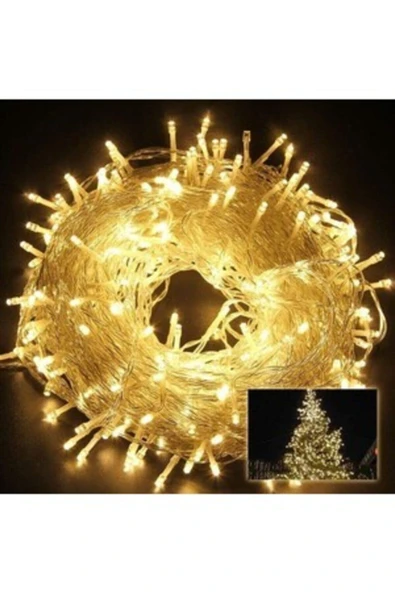 Dekoratif Led Işık 10 Metre 100 Led Günışığı Yılbaşı Ağacı Süsleme led ürün görseli 1
