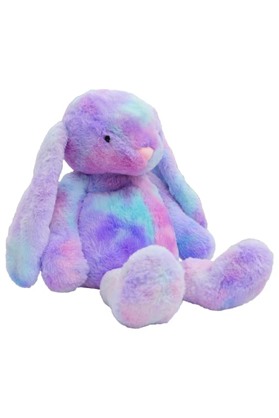 Peluş Renkli ve Uzun Kulaklı Tavşan 55 Cm 62450 ürün görseli 1