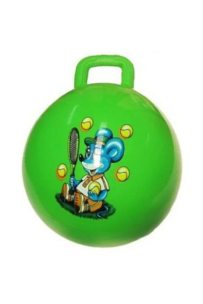Çocuk Plates Zıp Zıp Kanguru Zıplama Topu + Pompa ürün görseli 1