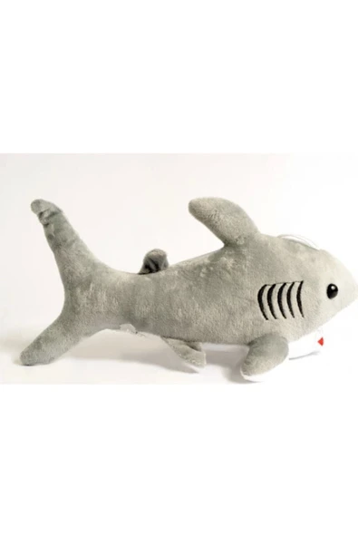 Baby Shark Köpek Balığı Peluş Gri 30 Cm - Resim 2