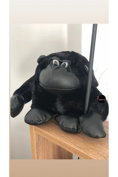Sevimli Goril Peluş Oyuncak 25 Cm Hediyelik Uyku Arkadaşı - Resim 2