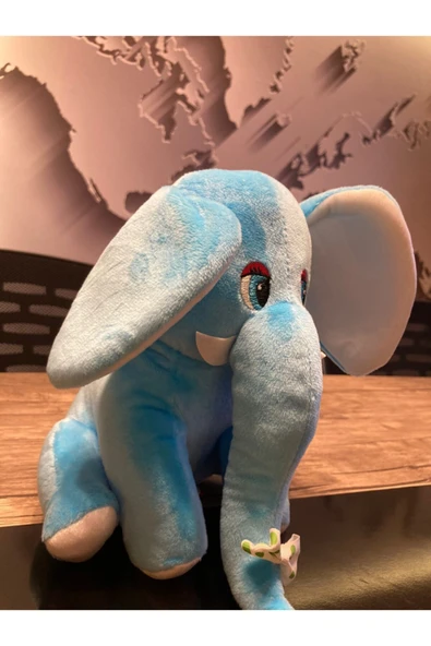 Fil 20 Cm Mavi Renk - Resim 3