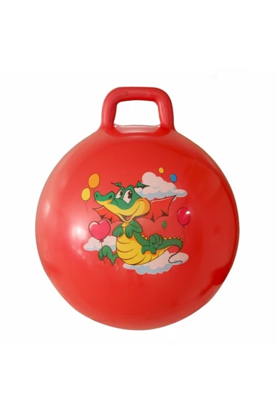 Renkli Desenli Zıpzıp Top ürün görseli 1