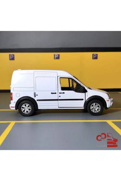 Ford Transit Connect 1/36 Ölçek *c&c Model Garage* Çek Bırak Diecast Metal Model Araba Oyuncak - Resim 3