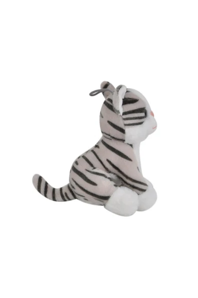 Sevimli Peluş Kedi Oyuncak Hediyelik Uyku Arkadaşı 15 cm - Resim 2