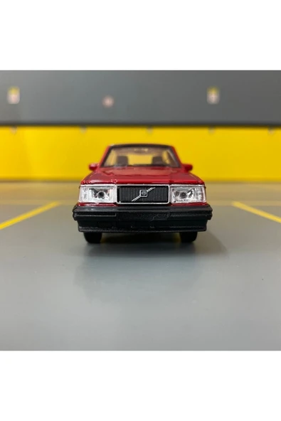 Volvo 240 Gl 1/36 Ölçek Diecast Metal Model Araba Oyunca Araba - Resim 2