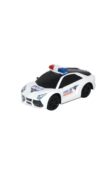 Polis Arabası Pilli Işıklı Sesli 20 Cm - Resim 2