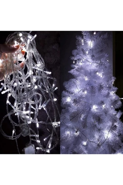10 Metre 100 Ledli 8 Fonksiyonlu Yılbaşı Süsü Dekor Led Işık ürün görseli 1