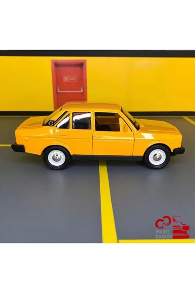 Murat 131 1/36 Ölçek *c&c Model Garage* Çek Bırak Diecast Metal Model Oyuncak Araba - Resim 3