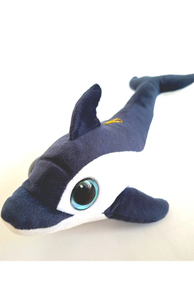 Peluş Oyuncak Balık 25cm Sevimli Pelüş Yunus Hediyelik Peluş Oyuncak Yunus Balığı ürün görseli 1