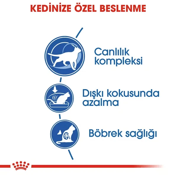 Royal Canin İndoor 7+ Senior Yaşlı Kedi Maması  Hayır 7+ Yaş 3.5 Kg - Resim 4