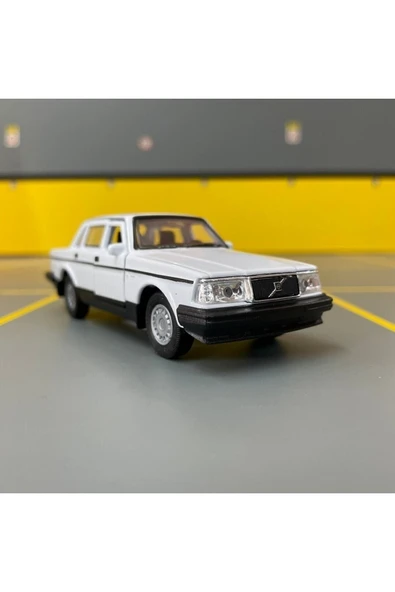 Volvo 240 Gl 1/36 Ölçek Diecast Metal Model Araba Oyunca Araba ürün görseli 1