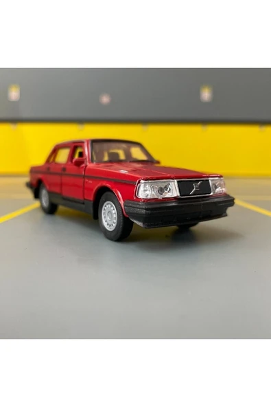Volvo 240 Gl 1/36 Ölçek Diecast Metal Model Araba Oyunca Araba ürün görseli 1