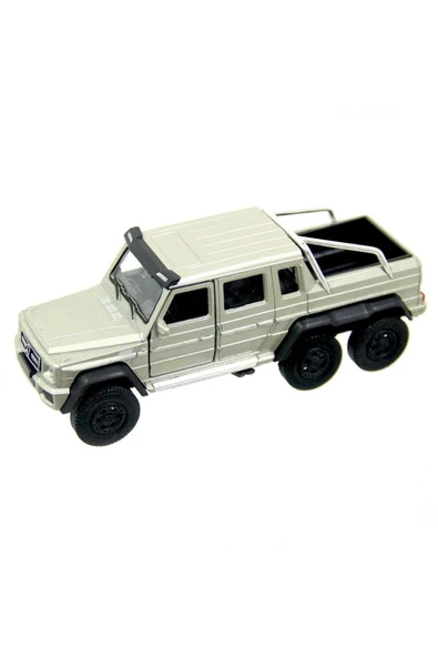 1:36 Mercedes G63 Amg 6x6 Metal Model Araba - Resim 3