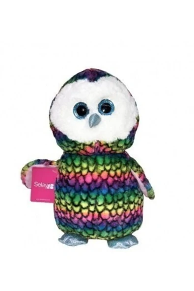 Peluş Baykuş 17cm - Resim 2