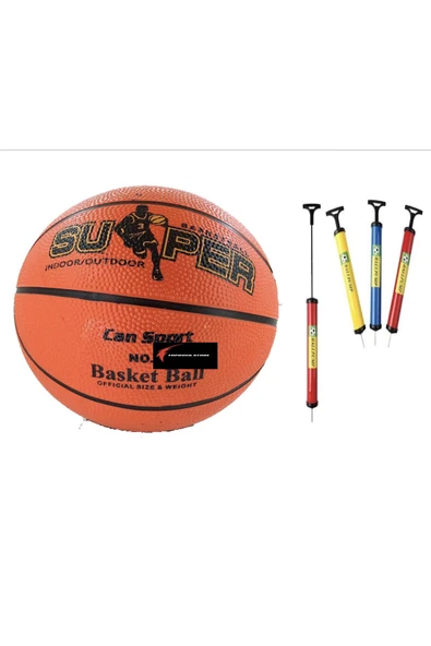 Süper Sport Basketbol Topu + Şişirme Pompası ürün görseli 1