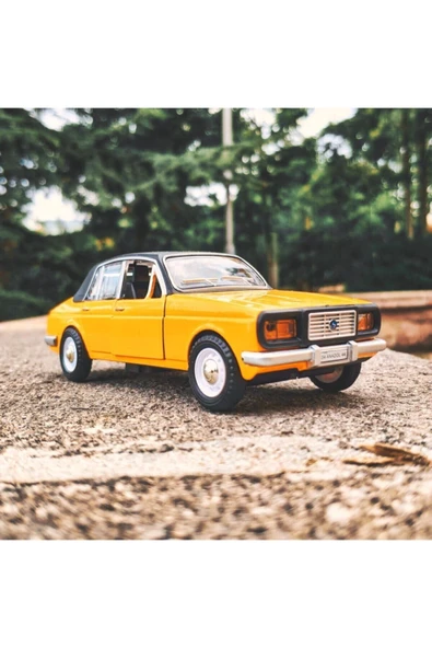 A2 Mkıı 1973 Efsane Koleksiyon Metal Araba 12cm Sarı - Resim 2