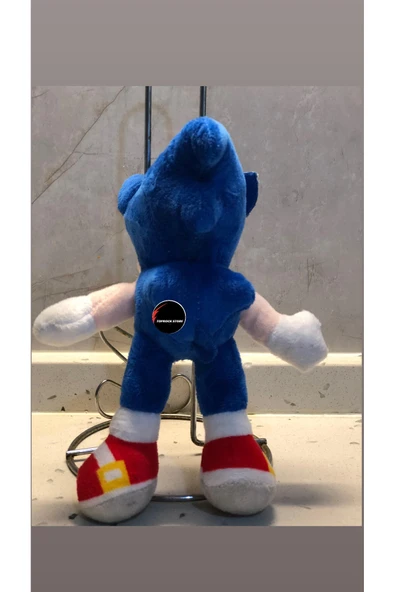 Sonic Peluş Oyuncak Uyku Arkadaşı Hediyelik Sevimli Karakterler Sonic The Hedgehog 20 cm - Resim 2