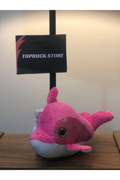 Sevimli Yunus Balığı Peluş Oyuncak Hediyelik Oyuncak Anahtarlık Uyku Arkadaşı 12 cm ürün görseli 1