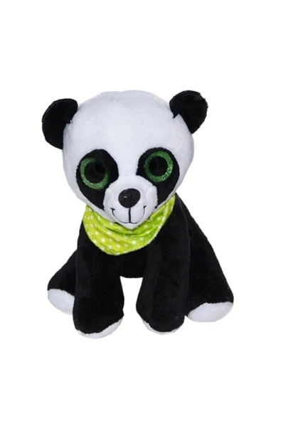 30 cm İri Gözlü Panda Peluş ürün görseli 1