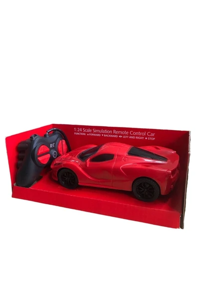 Asya Modelcar Kumandalı Araba Pilli Fonksiyonlu Kırmızı Xjd575-33 ürün görseli 1