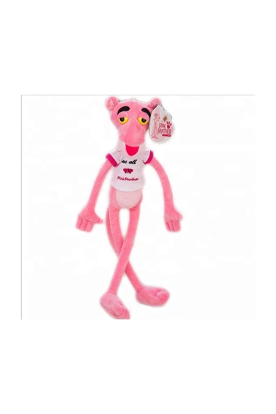Peluş, Efsane Pembe Panter - Pink Panther 60 cm. - Resim 2