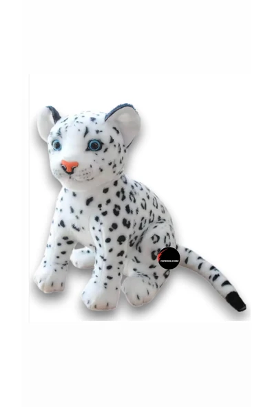 Sevimli Kaplan Leopar Peluş Oyuncak 30 Cm Hediyelik Uyku Arkadaşı ürün görseli 1
