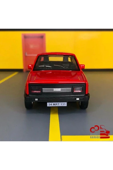 Murat 131 1/36 Ölçek Çek Bırak Diecast Metal Model Oyuncak Araba - Resim 2