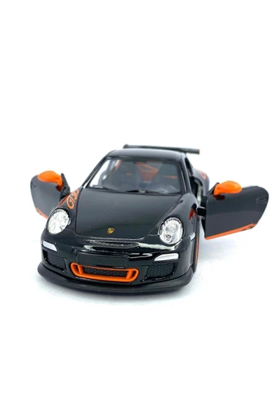 2010 Porsche 911 Gt3 Rs - Çek Bırak 5inch. Lisanslı Model Araba, Oyuncak Araba 1:36 - Resim 2