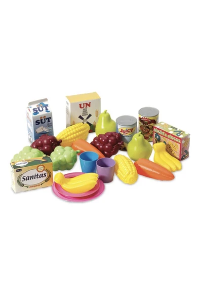 Oyuncak Meyve Seti 21 Parça - Resim 2