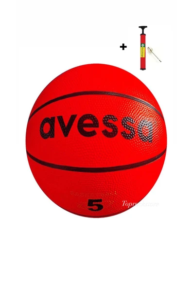 Basketbol Topu 5 Numara A Kalite Pompa Hediyeli ürün görseli 1