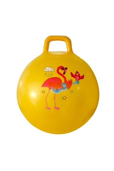 55 Cm Kırmızı Zıplama Topu, eğlenceli ve kaliteli spor ekipmanı - Resim 2