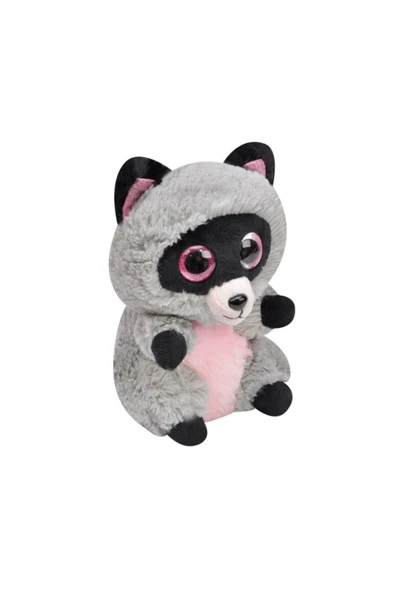 Peluş Rakun Oyuncak 17 Cm 3367 - Resim 3