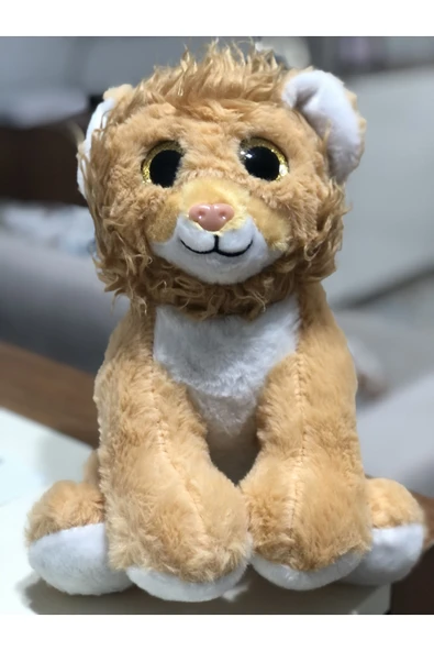 Sevimli Aslan Peluş Oyuncak Uyku Arkadaşı Büyük Boy 35 cm ürün görseli 1