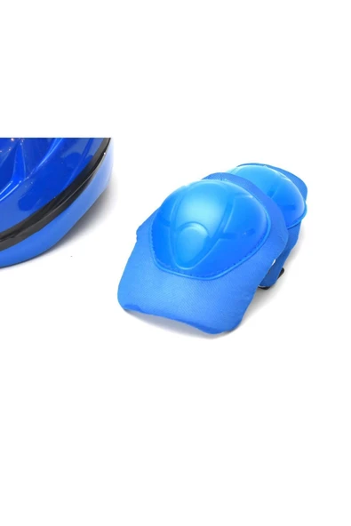 Çocuk Kask Dizlik Dirseklik Eldiven Koruyucu Set 7 Parça - Resim 3