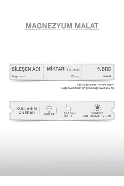 Goodday Magnesium Plus Malat 30 Tablet - Resim 3