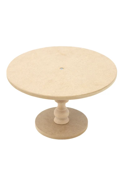 Ahşap Servis Standı Ayaklı Sunumluk - Resim 3