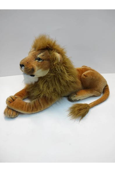 Aslan Peluş Yatan oyuncak ürün görseli 1